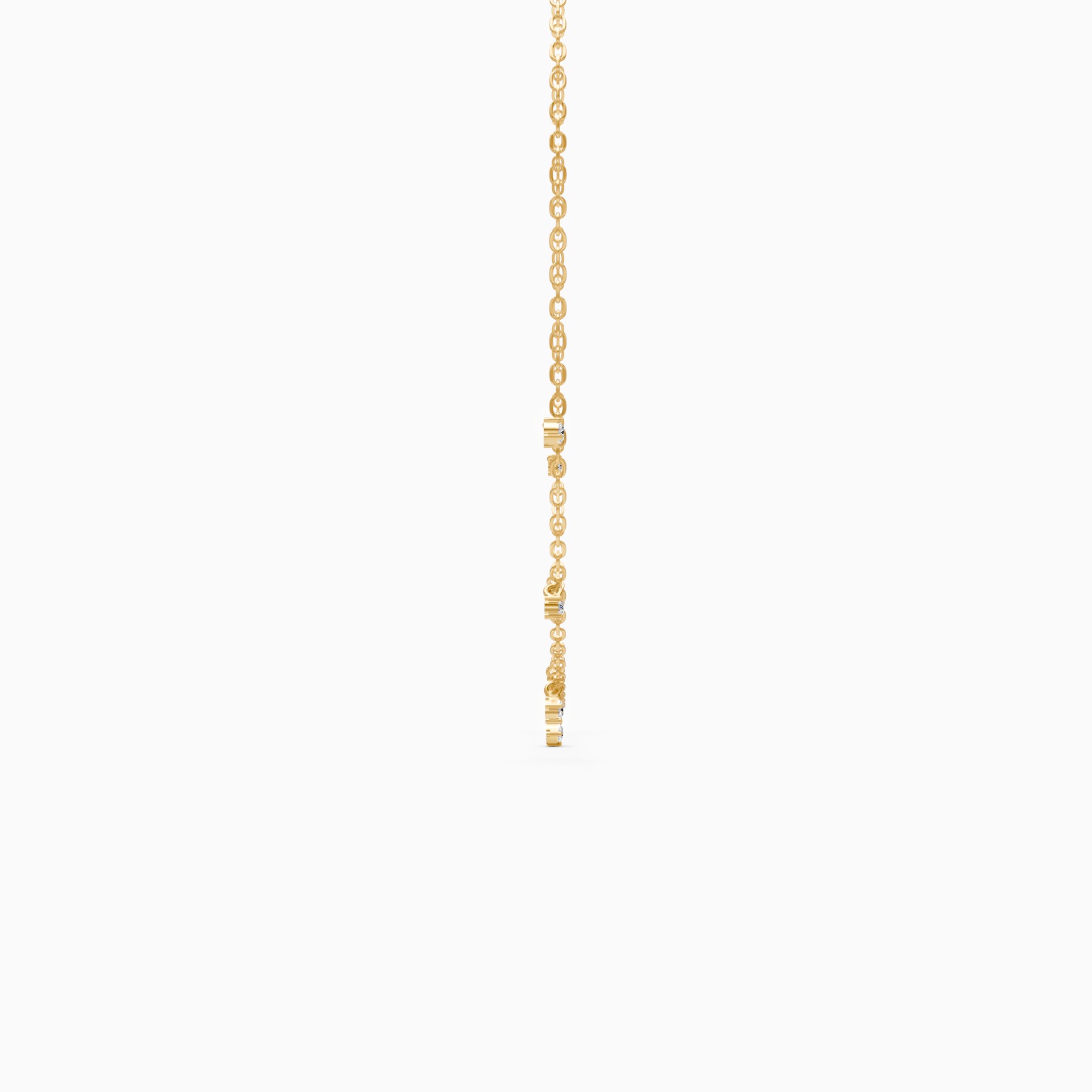 Twinkle Drops Lab Grown Diamond Necklace